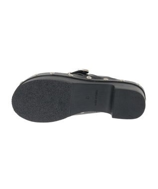 Green Parks ・ｒｉｃｈ　ｂｌｕｅ　ウェスタンクロッグ Black