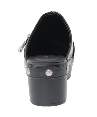 Green Parks ・ｒｉｃｈ　ｂｌｕｅ　ウェスタンクロッグ Black