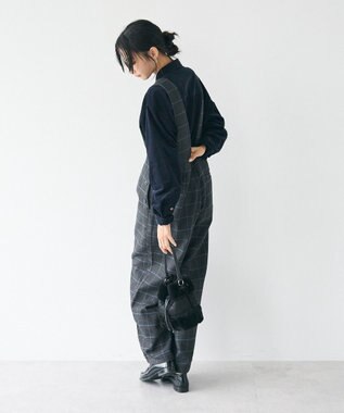 CRAFT STANDARD BOUTIQUE ツイードサロペット Check