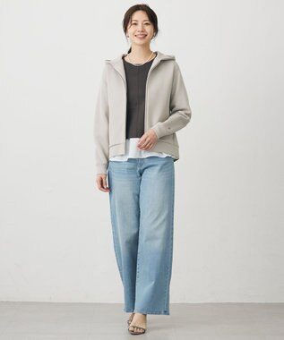 J.PRESS LADIES 【3way】3連パール ネックレス シルバー系