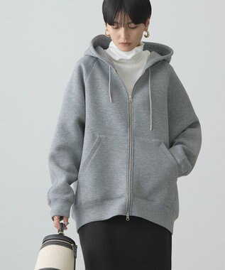 AMERICAN HOLIC ダンボールポンチＺＩＰパーカー Gray Mixture