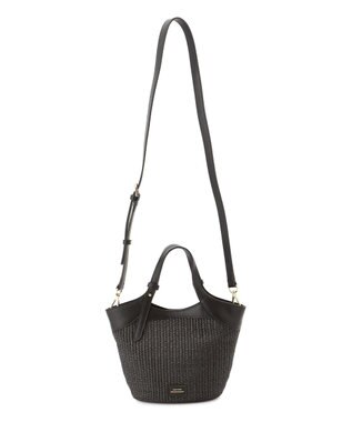 23区 雑材 ショルダーバッグ ブラック×ブラック