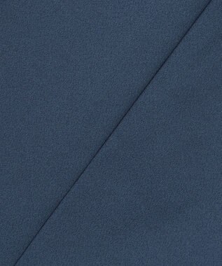 ICB 【CLASSY.掲載・裏起毛】 ウォームサテン Iラインスカート ブルーグレー系