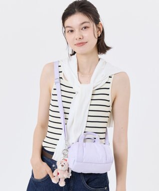 LeSportsac SHEEN MINI DUFFEL/シュガーライラック