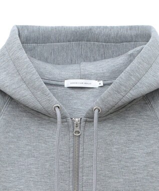 AMERICAN HOLIC ダンボールポンチＺＩＰパーカー Gray Mixture