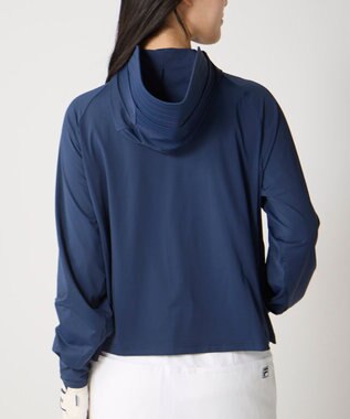 FILA GOLF／marie claire 【FILA GOLF】スーパーナイロンクール｜超接触冷感UVパーカー ネイビー