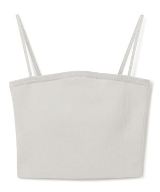 【手洗い可】ドライタッチ ニット カップ付き バンドゥ（uncrave WHITE）