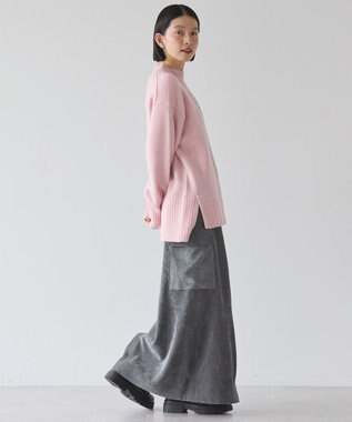 AMERICAN HOLIC サイドスリットニットプルオーバー Pink