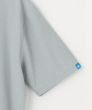 SHARE PARK LADIES 【UVカット・吸水速乾・ストレッチ・軽量 】バックプリントTシャツ ブルーグレー系