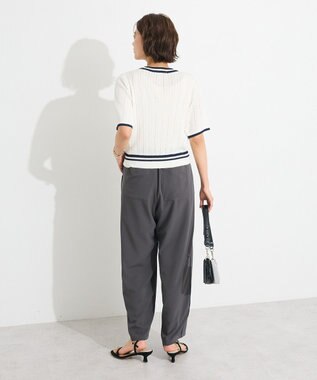 CRAFT STANDARD BOUTIQUE 別注/BHPC 刺繍ケーブル編みニット Off White