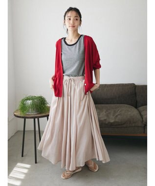 CRAFT STANDARD BOUTIQUE レトロ柄前後２ＷＡＹタンクトップ Black