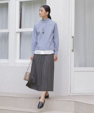 J.PRESS LADIES 【洗える】PINオックス ボタンダウン シャツ ホワイト系