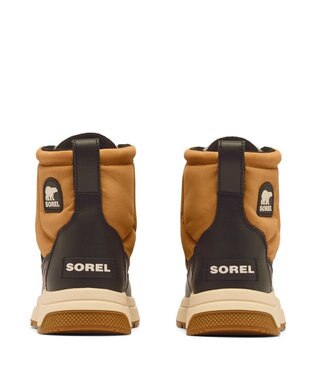 SOREL SOREL/ 【KIDS】ユース ウィットニー3 ミッド ウォータープルーフ /ソレル Tawny Buff、 Black