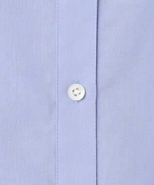 J.PRESS LADIES 【洗える】スパンローン バックプリーツ ブラウス ブルー系