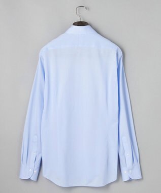 GOTAIRIKU 【ストレッチ/洗える】Albini ジャージ シャツ_ カッタウェイカラー サックスブルー系