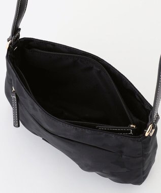 LA BAGAGERIE シャドージャカード ショルダーバッグ ブラック