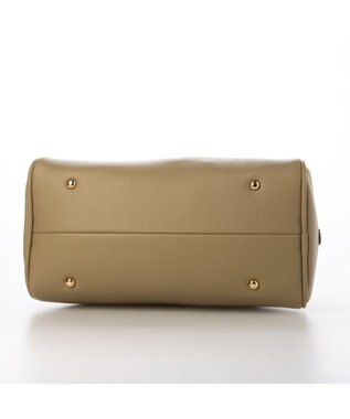 UNBILLION 【テレビ ドラマ着用アイテム】カシュカシュ cachecache / シボフェイクレザー2wayボストンバッグ オリーブ