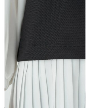 earth music&ecology プリーツドッキングプルオーバー Black