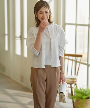 組曲 【WEB限定】セーターマシーン カーディガン アイボリー系