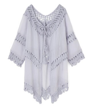 San-ai Resort（三愛水着楽園） クロシェ羽織　F　　【San-ai Resort（サンアイリゾート）】