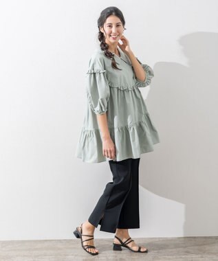 ONWARD Reuse Park 【#Newans】ブラウス春夏 グリーン