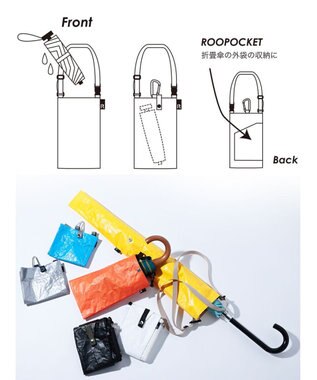 ROOTOTE 6747【傘用トート:折畳傘】/ SN.CASAカーサ.オリ-A 05：オレンジ