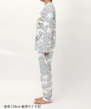 tsumori chisato SLEEP ツモリチサト パジャマ 長袖 長ズボン 綿100%(本体) レディース UDX580 /ワコール アイボリー