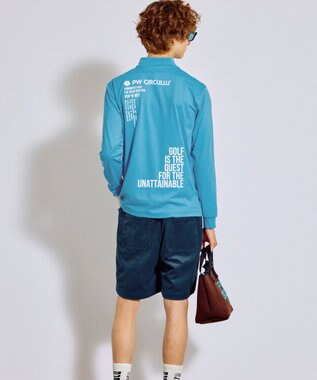 PW CIRCULUS 【手洗い洗濯可 / NEWシーズン素材 / ストレッチ】【MEN】コーデュロイショーツ ゴルフ ネイビー系
