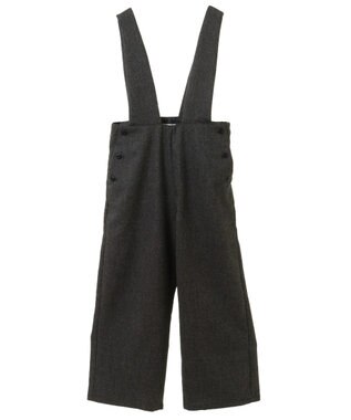 CRAFT STANDARD BOUTIQUE ツイードサロペット Black