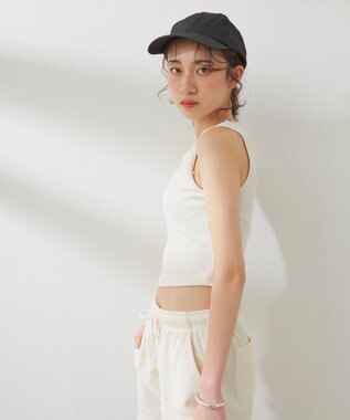OP／FILA 【ocean pacific】ラッシュガード付き水着4点セット タンキニデザイン アイボリー