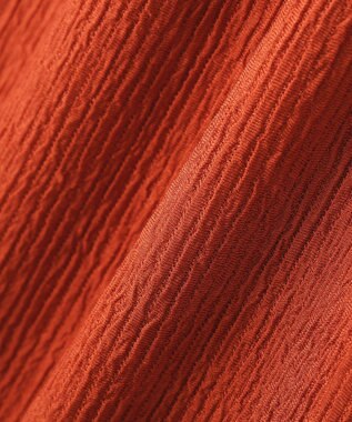 Green Parks ウェーブジャガードイージースカート Terracotta