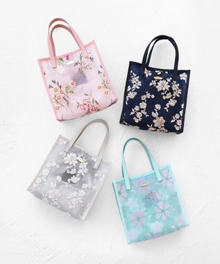 TOCCA 【WEB・数量限定】CHERISH UPCYCLE BAG バッグ ピンク系