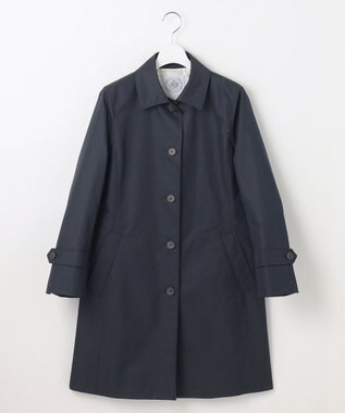 J.PRESS LADIES L 【撥水・WEB限定カラーあり】コットンポリエステル ツイル ロング コート ネイビー系