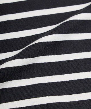 AMERICAN HOLIC バスクボーダー半袖プルオーバー Black