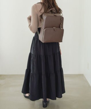 ACE BAGS & LUGGAGE 【雑誌掲載】Jewelna Rose フレイヤ・リュック２ A4ジャストサイズ 16125 ビジネスバッグ ダークブラウン