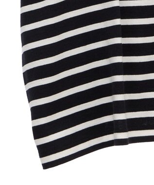 AMERICAN HOLIC バスクボーダー半袖プルオーバー Black