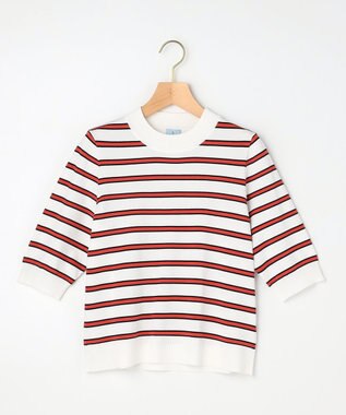 組曲 【先行予約】マイラックカラー 6分袖 ニット