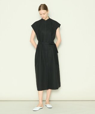 JOSEPH 【洗える】ボイルコットン　ドレス ブラック系