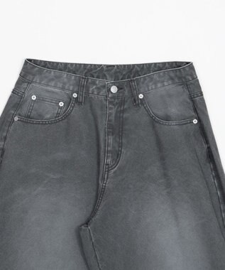 WEGO チェーン付きバルーンパンツ スミクロ