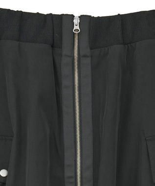 Green Parks ・ＳＵＧＡＲ　ＳＰＯＯＮ　ミリタリーフレアスカート Black