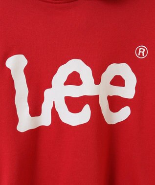 earth music&ecology Ｌｅｅ×ｅ．ｍ．ａ．ｅショート丈パーカー Red