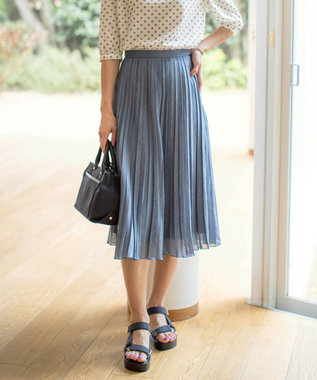 J.PRESS LADIES ラミータンブラー プリーツ スカート