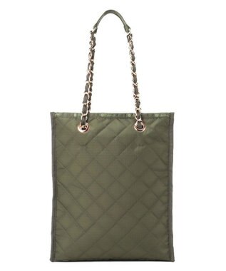 LeSportsac CHAIN N/S TOTE/ダークオリーブチェーンキルト ダークオリーブチェーンキルト