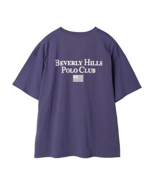 AMERICAN HOLIC Ｂ．Ｈ　ＰＯＬＯ　ＣＬＵＢ　バックプリントＴＥＥ Purple
