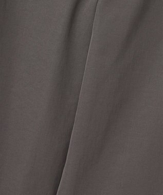 J.PRESS LADIES L 【洗える・吸水速乾】麻シェルドライ テーパード パンツ スレート系