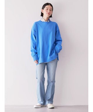 AMERICAN HOLIC エコカルットサイドスリットチュニック Blue