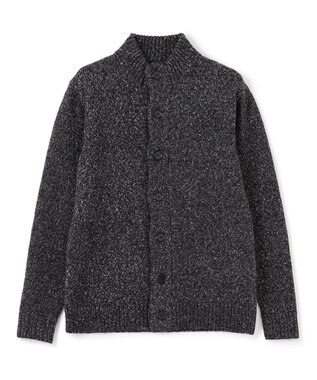 JOSEPH HOMME ツイストメランジ　ニットカーディガン グレー系