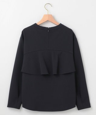 組曲 【KUMIKYOKU NAVY】コンフォータブルアムンゼン ティアードブラウス ネイビー系