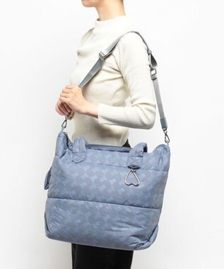 LANVIN en Bleu ジェラル 2wayトートバッグ フォグブルー