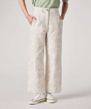 Paul Smith Perforated Floral ジャカード トラウザーズ アイボリー